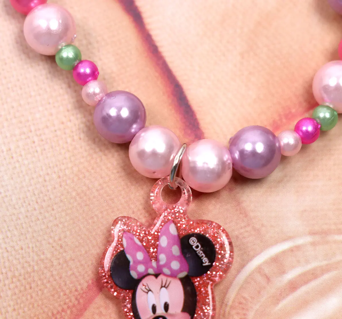 Li'l Diva Disney Minnie Mouse Fashion Accessories Set For Girls Ages 3Y+, Multicolour