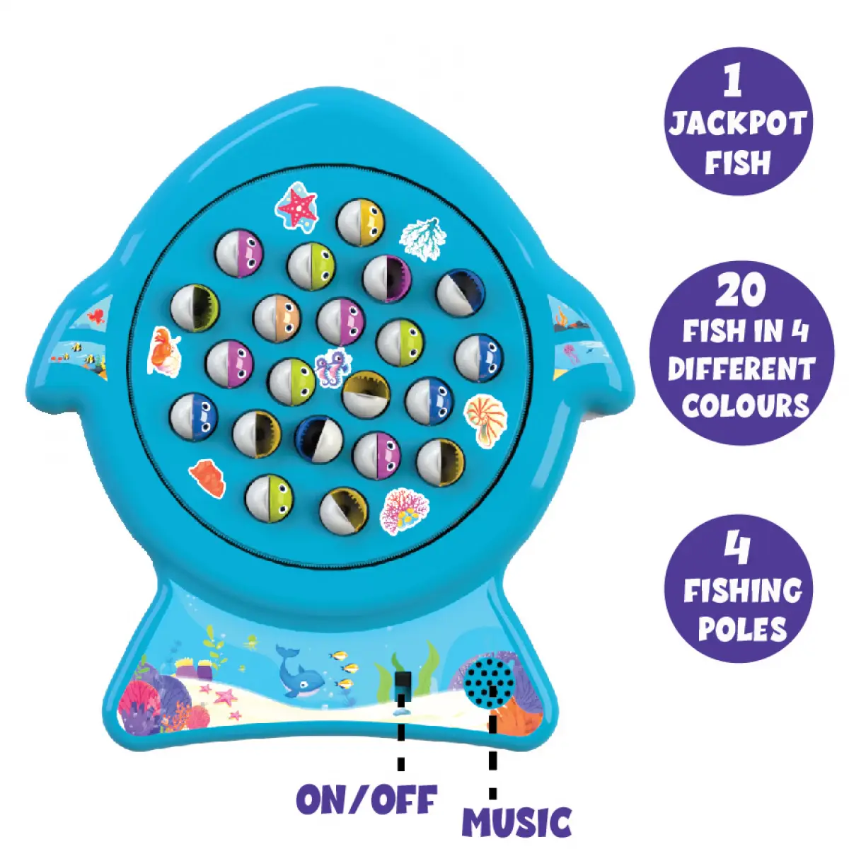 Plastic Rotating Musical Fishing Kids Toy at Rs 700/piece in Pune