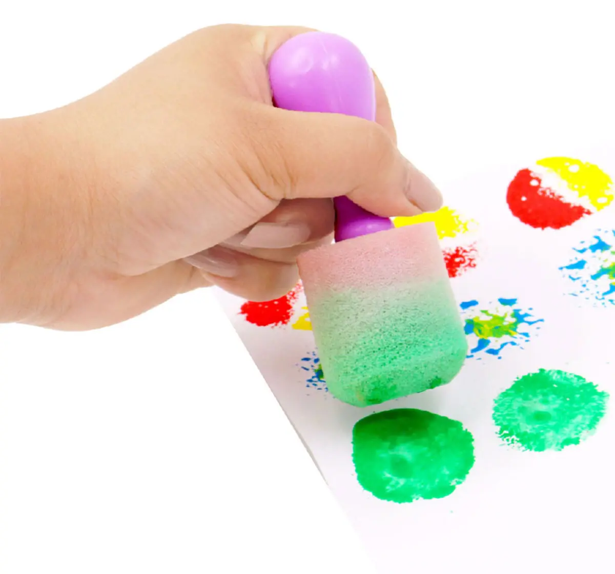 Scoobies Little Fingers Pudgy Texture Brushes Set of 3 Multicolour, 4Y+