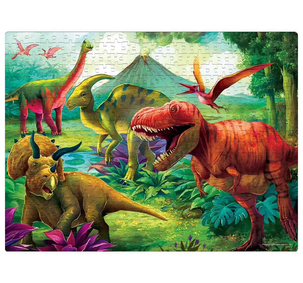 Frank Age Of The Dinosaurs- 250 Pieces Jigsaw Puzzle, 9Y+