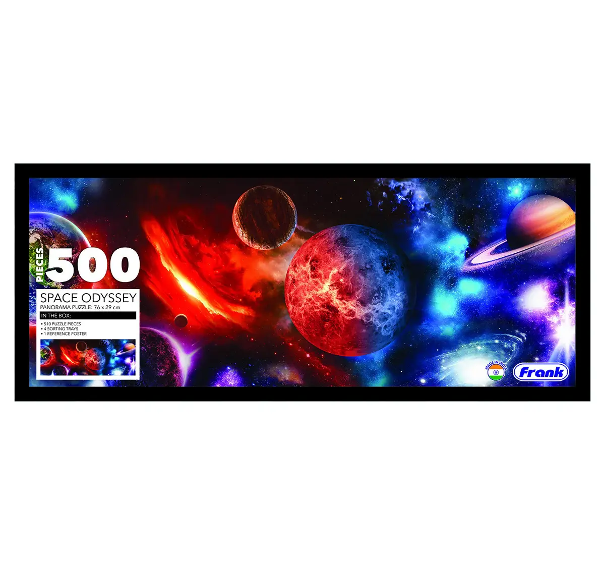 Frank Space Odyssey, 500 Pieces Panorama Jigsaw Puzzle, 10Y+