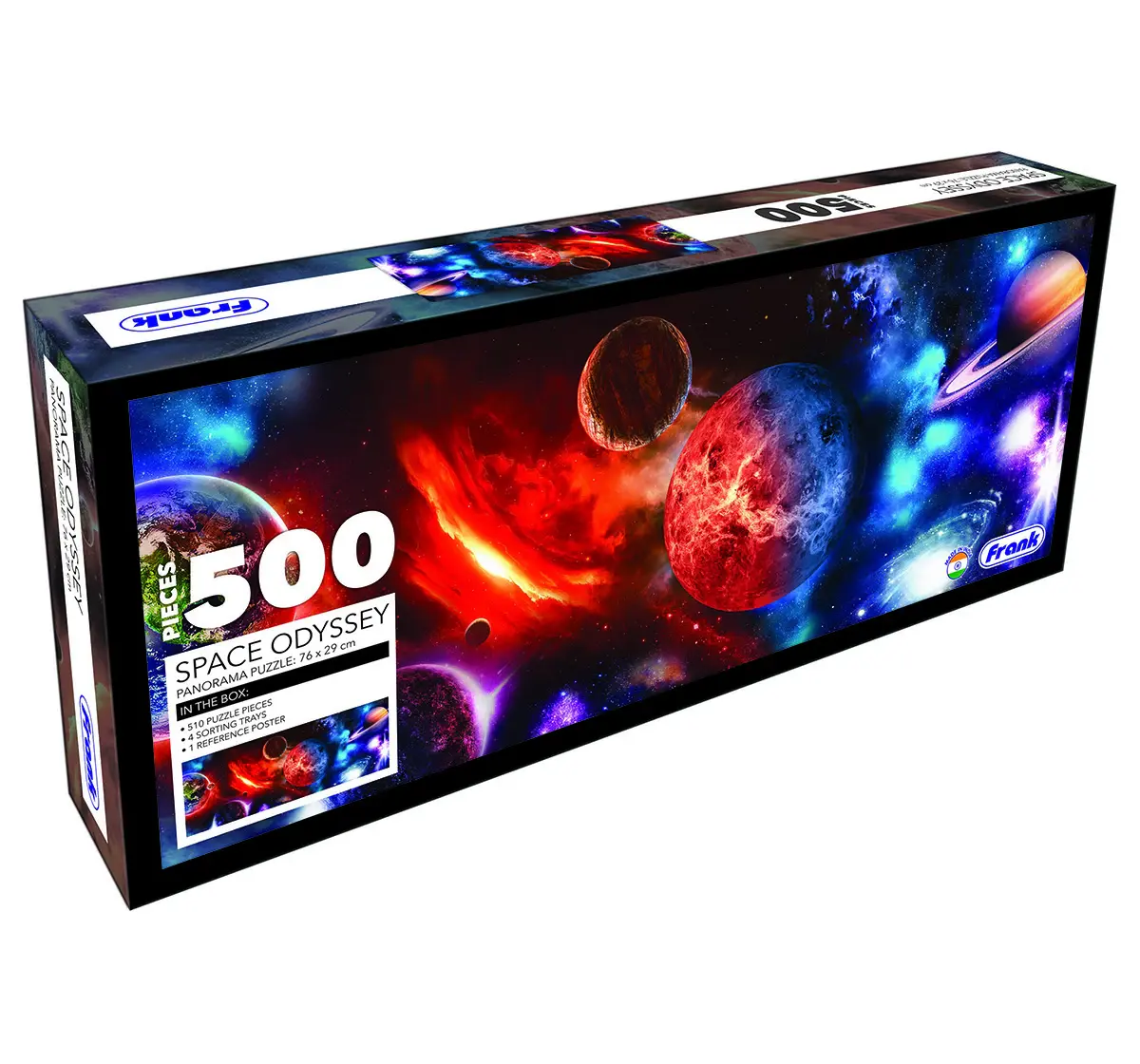 Frank Space Odyssey, 500 Pieces Panorama Jigsaw Puzzle, 10Y+