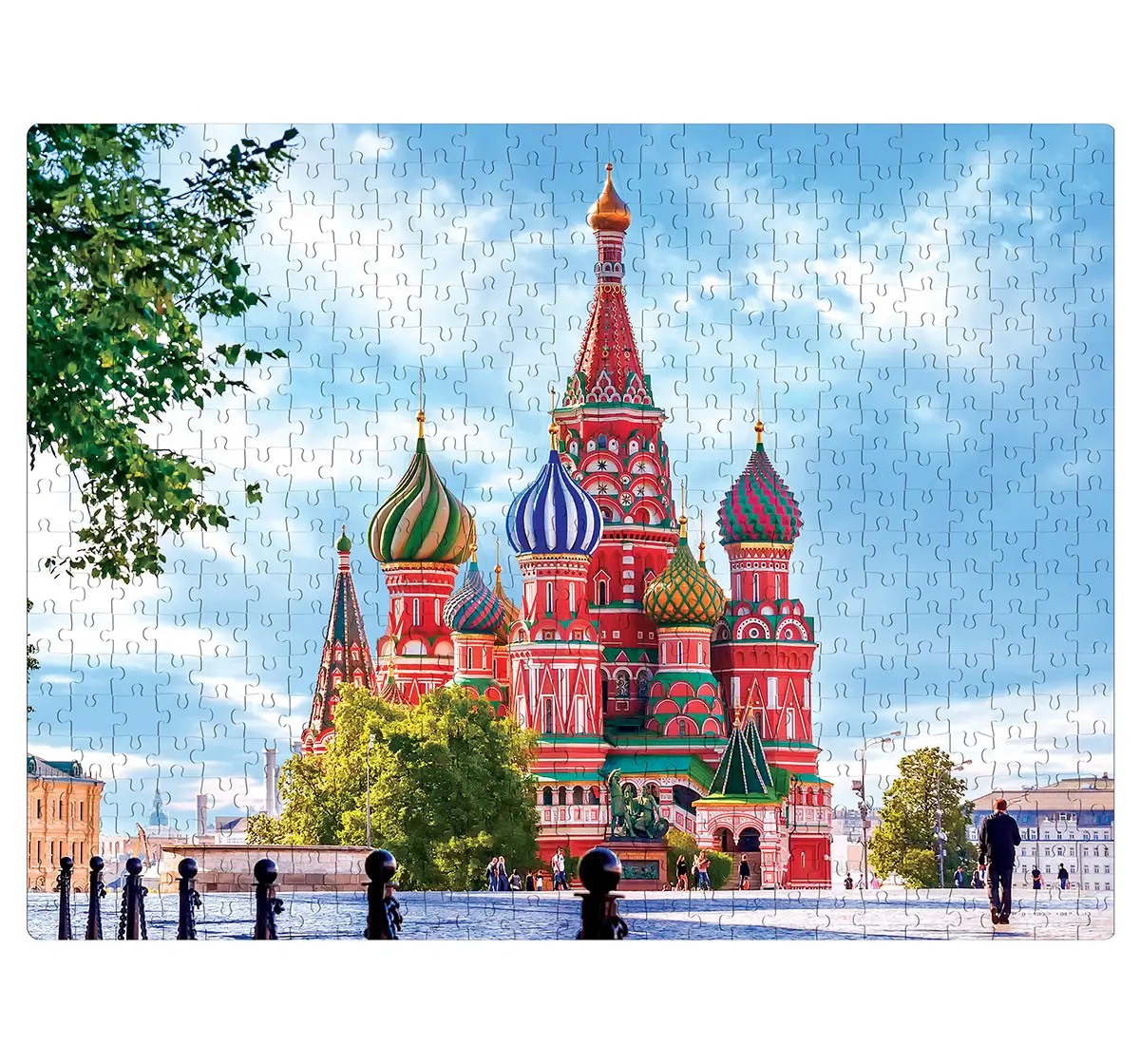 Frank St. Basil'S Cathedral- 500 Pieces Jigsaw Puzzle, 10Y+