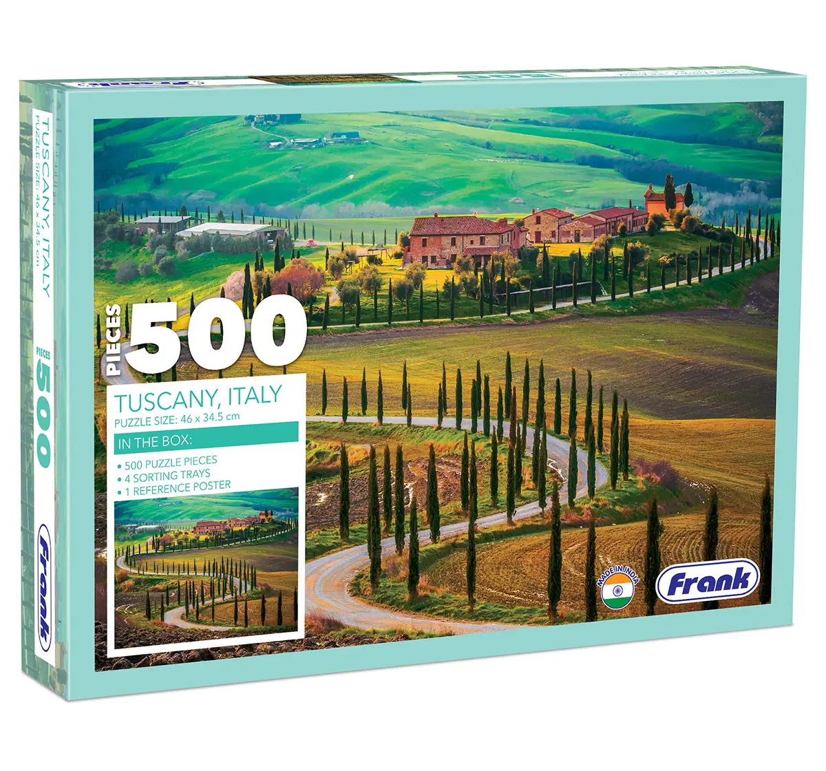 Frank Tuscany, Italy, 500 Pieces Jigsaw Puzzle, 10Y+