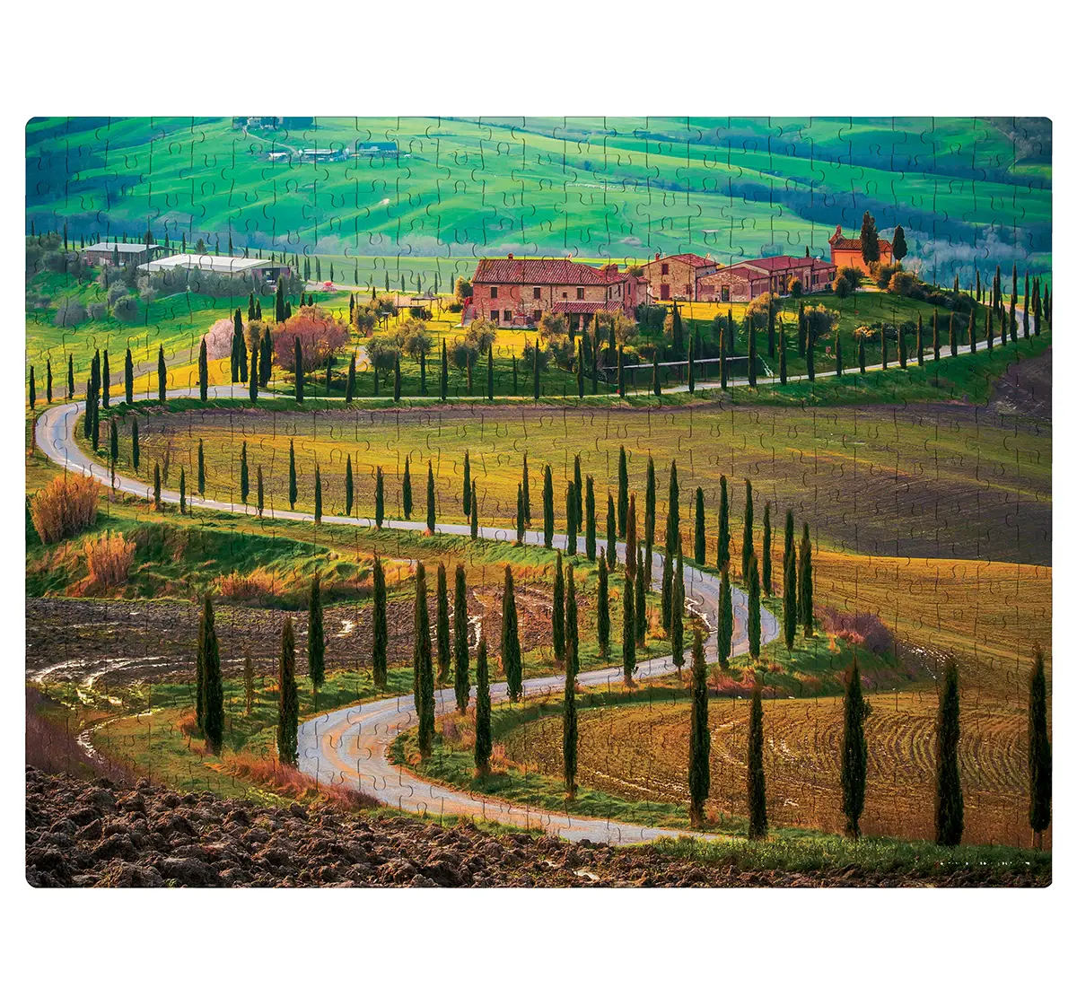 Frank Tuscany, Italy, 500 Pieces Jigsaw Puzzle, 10Y+