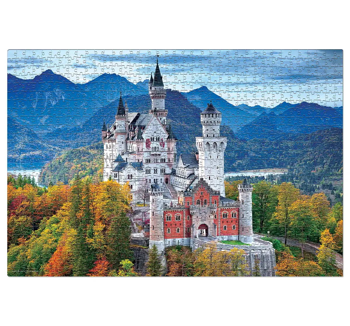 Frank Neuschwanstein Castle, 1000 Pieces Jigsaw Puzzle, 15Y+