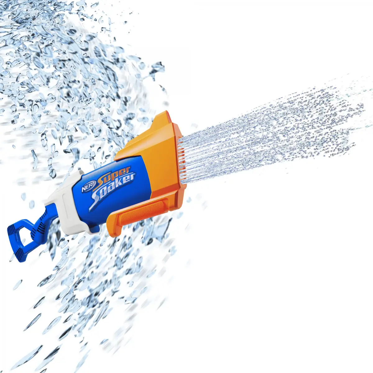 Nerf Super Soaker Rainstorm Water Blaster, Drenching Water Blast, Outdoor Water Blasting Fun, Easy Fill and Blast for 6Y+