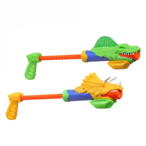 Nerf Super Soaker DinoSquad Dino Splashers, 2 Water Blasters, 2 Dinosaur Designs, Water Toys for 6Y+