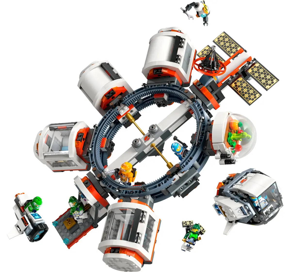 LEGO City Modular Space Station Building Toy 60433 Multicolour For Kids Ages 7Y+ (1097 Pieces) 