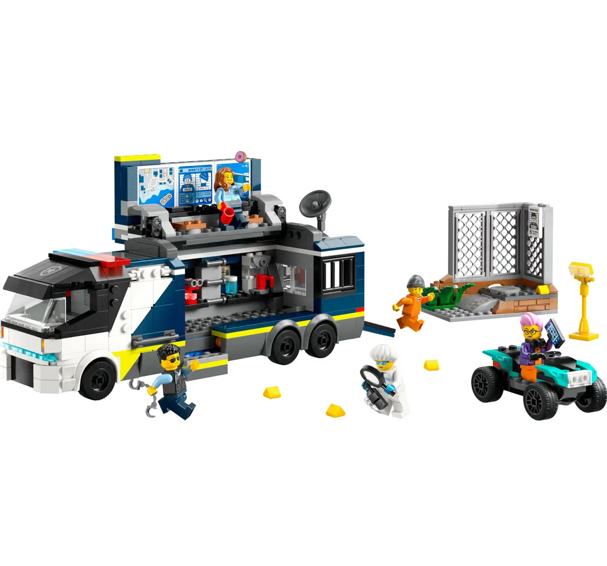 LEGO City Police Mobile Crime Lab Truck Toy 60418 Multicolour For Kids Ages 7Y+ (674 Pieces) 