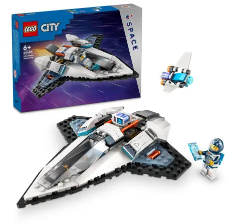 Lego City Interstellar Spaceship Toy Playset 60430 Multicolour For Kids Ages 6Y+ (240 Pieces) 