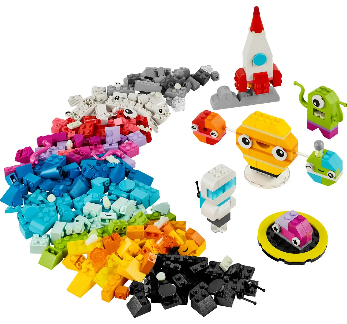 Lego Classic Creative Space Planets Kit 11037 Multicolour For Kids Ages 5Y+ (450 Pieces) 