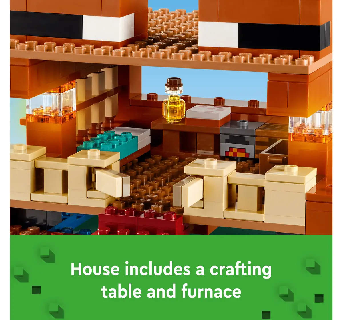Lego Minecraft The Frog House 21256 Multicolour For Kids Ages 8+ (400 Pieces) 
