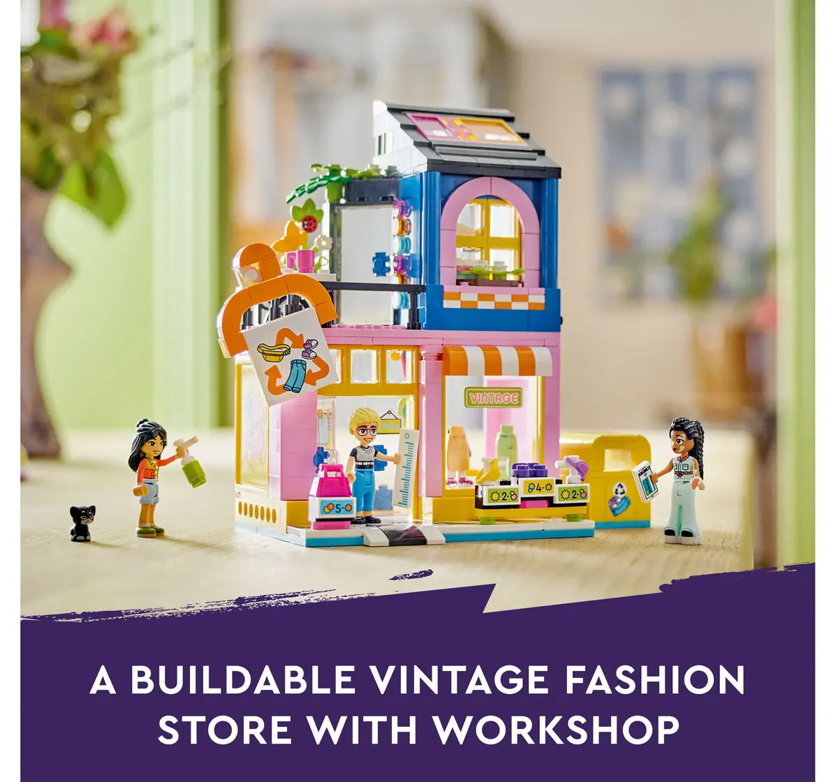 Lego Friends Vintage Fashion Store Toy Shop 42614 Multicolour For Kids Ages 6Y+ (409 Pieces) 