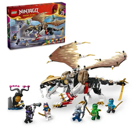 Lego Ninjago Egalt The Master Dragon Hero Toy 71809 Multicolour For Kids Ages 8Y+ (532 Pieces) 