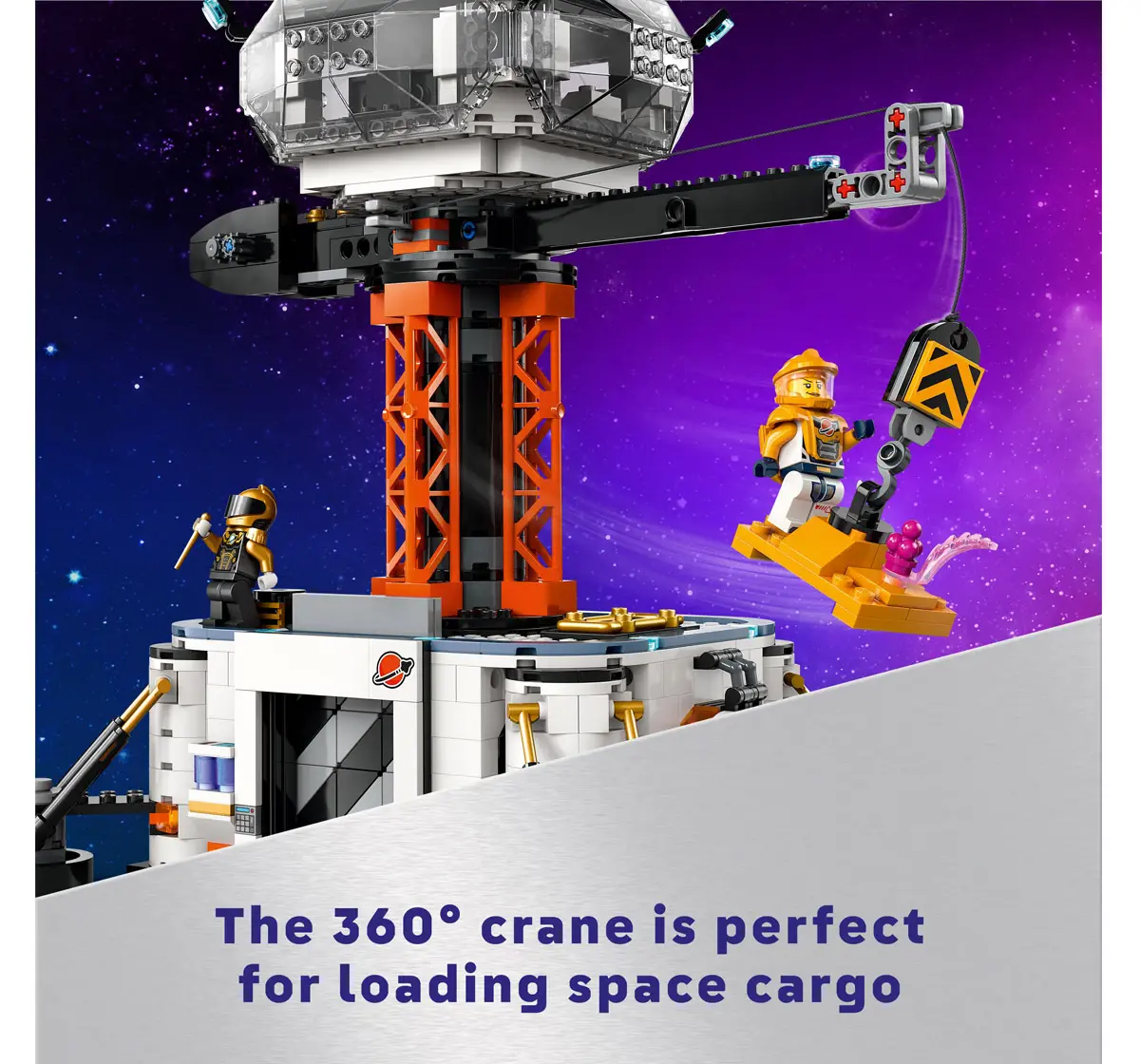 Lego City Space Base And Rocket Launchpad Set 60434 Multicolour For Kids Ages 8Y+ (1422 Pieces) 