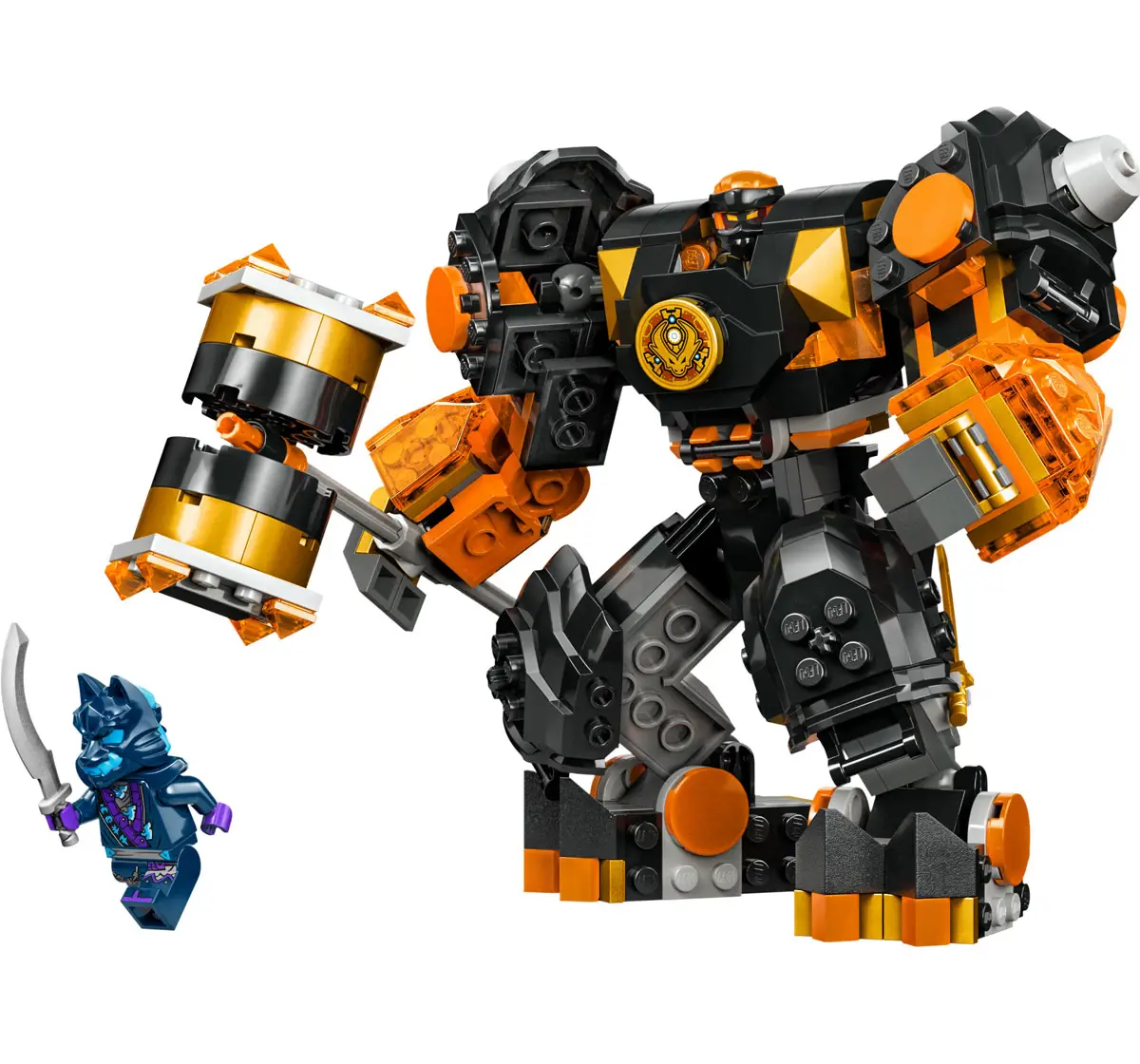 Lego Ninjago ColeS Elemental Earth Mech Toy 71806 Multicolour For Kids Ages 7Y+ (235 Pieces) 