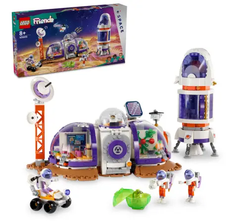 Lego Friends Mars Space Base And Rocket Toy 42605 Multicolour For Kids Ages 8Y+ (981 Pieces) 