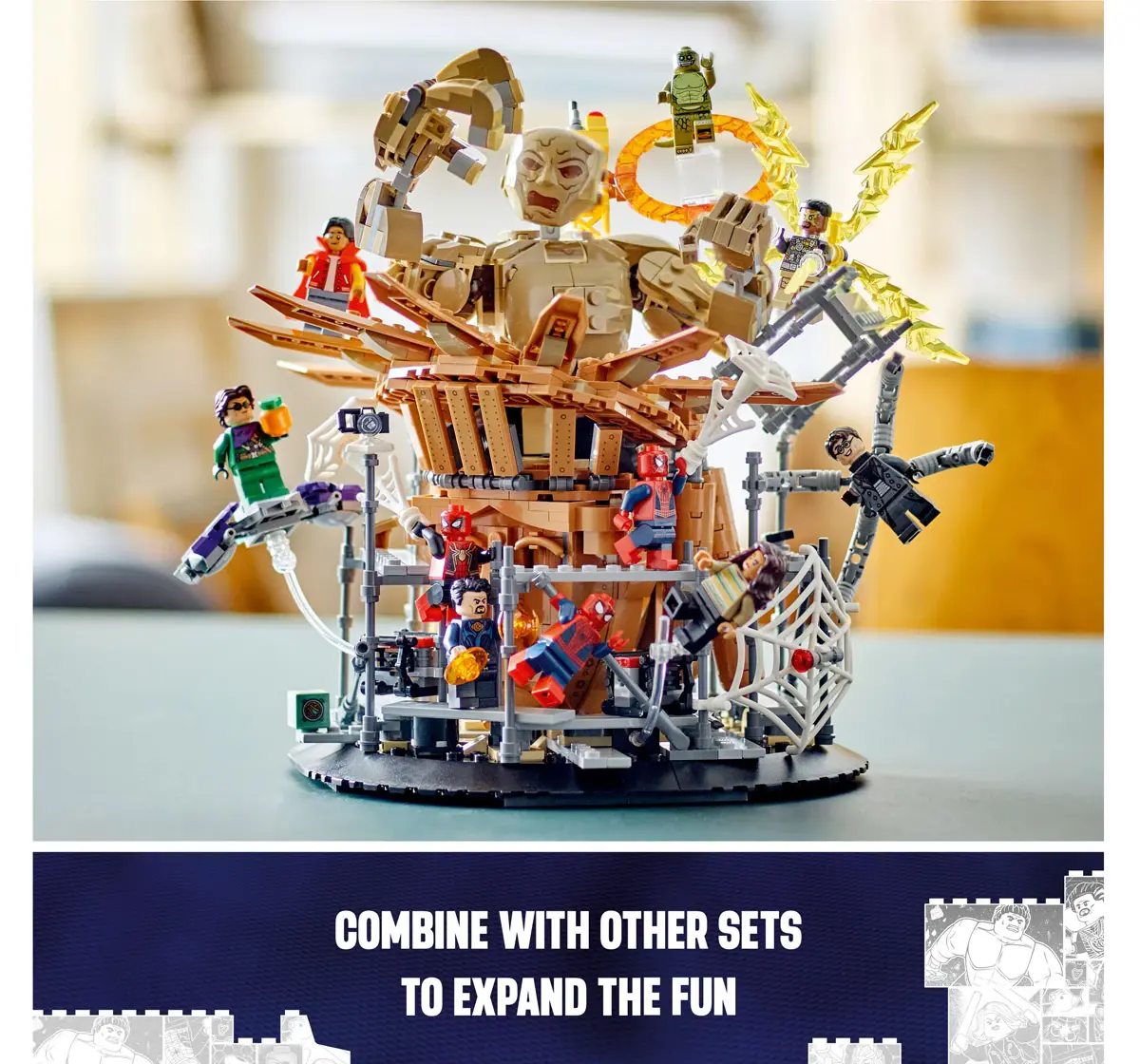 Lego Marvel Spider-Man Vs. Sandman: Final Battle Set 76280 Multicolour For Kids Ages 10Y+ (347 Pieces) 