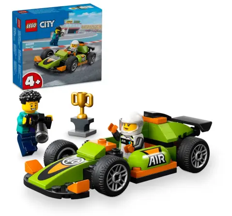 Lego City Race Car 60399 Racing Vehicle Toy Multicolour For Kids Ages 4Y+ ( 56 Pieces) 