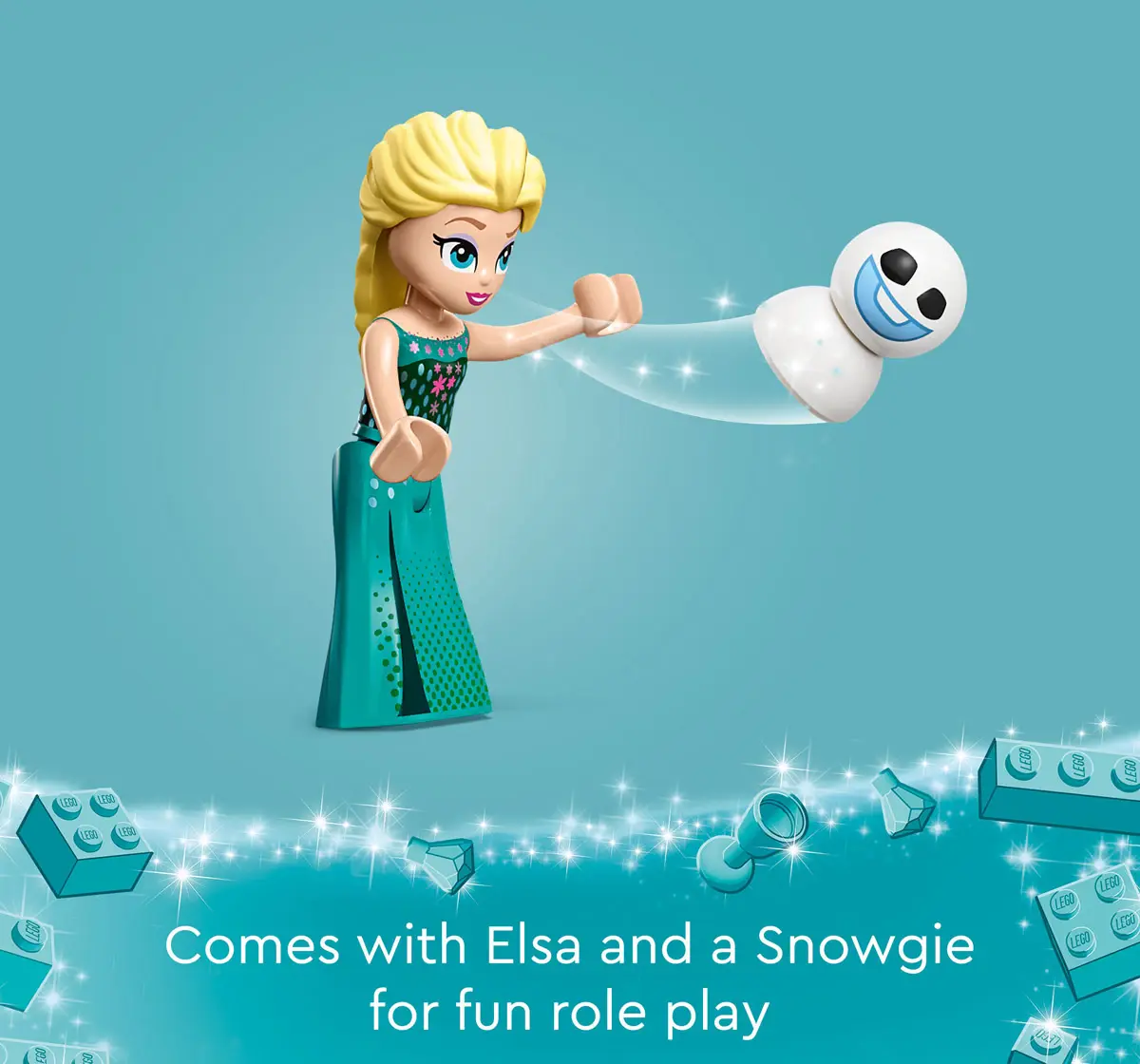 Lego Disney Frozen ElsaS Frozen Treats 43234 Multicolour For Kids Ages 5Y+ (82 Pieces) 