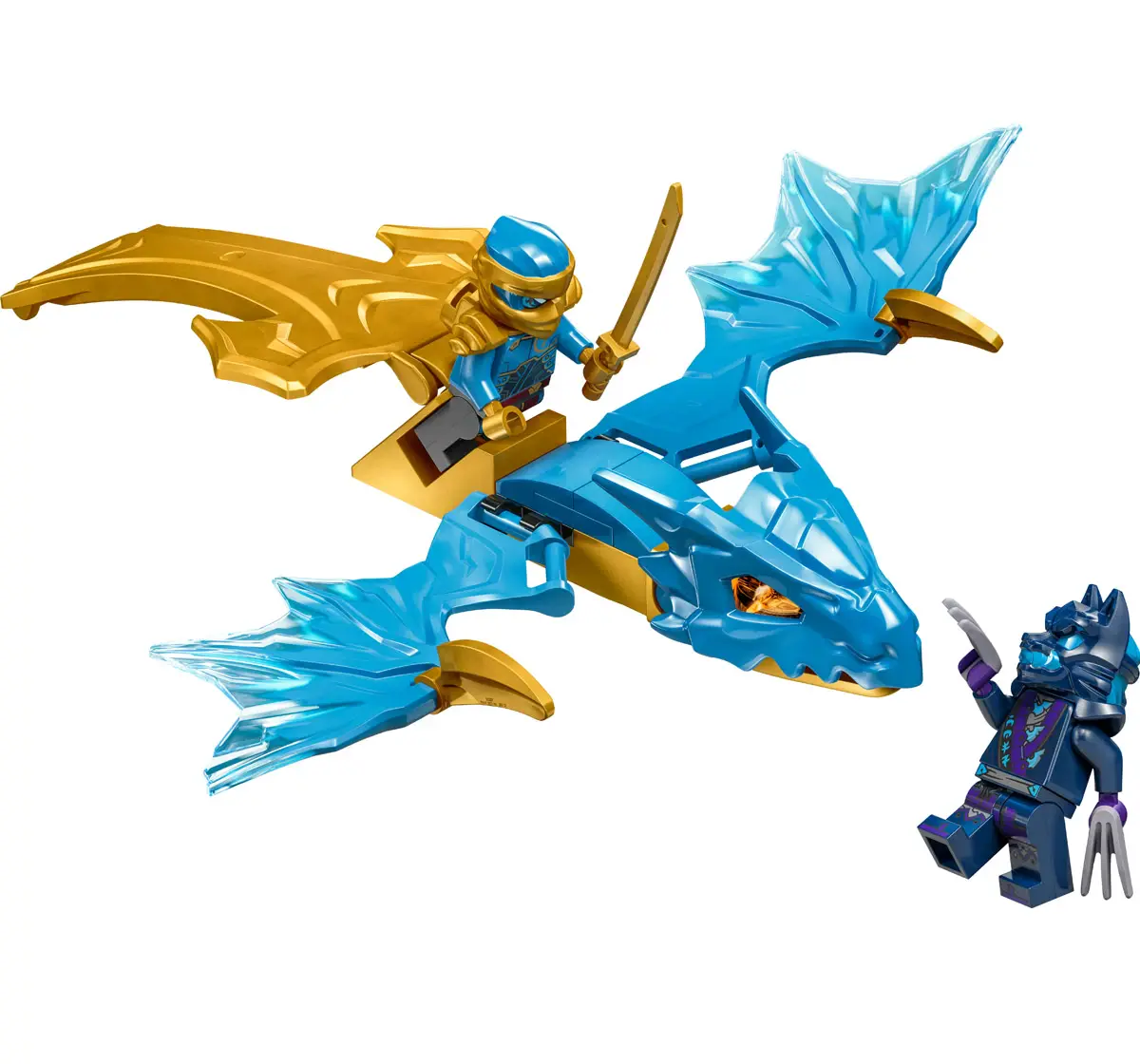 Lego Ninjago NyaS Rising Dragon Strike Toy 71802 Multicolour For Kids Ages 6Y+ (26 Pieces) 