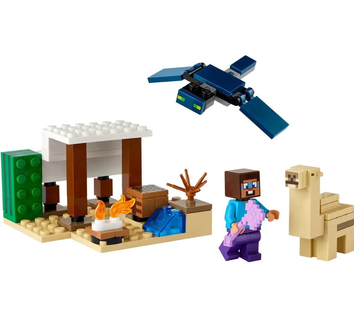 Lego Minecraft Steve'S Desert Expedition Set 21251 Multicolour For Kids Ages 6Y+ (75 Pieces) 