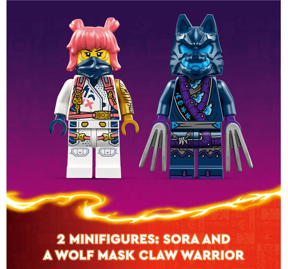 Lego Ninjago SoraS Elemental Tech Mech Toy 71807 Multicolour For Kids Ages 7Y+ (209 Pieces) 