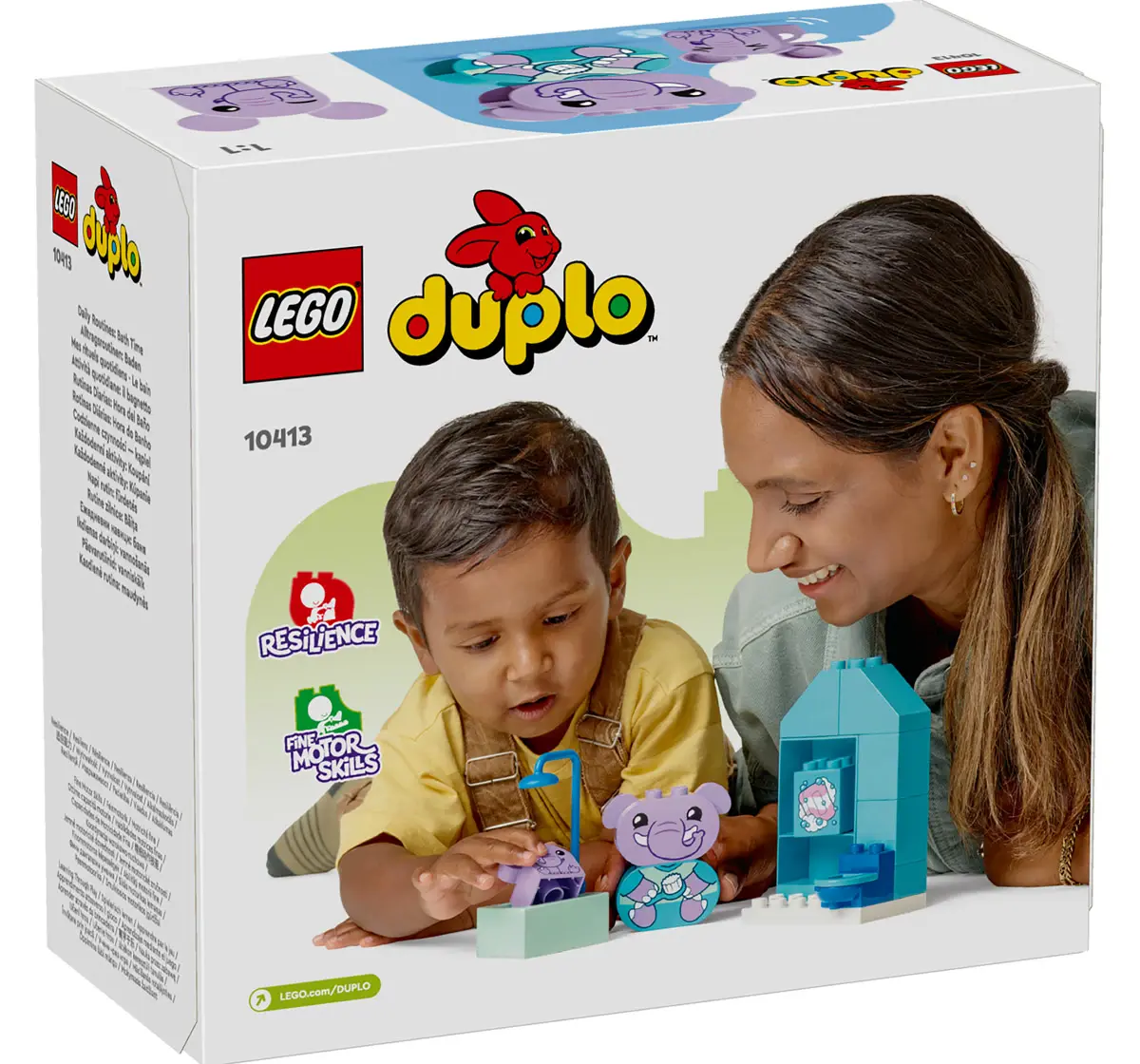 Lego Duplo My First Daily Routines: Bath Time 10413 Multicolour For Kids Ages 18M+ (15 Pieces) 