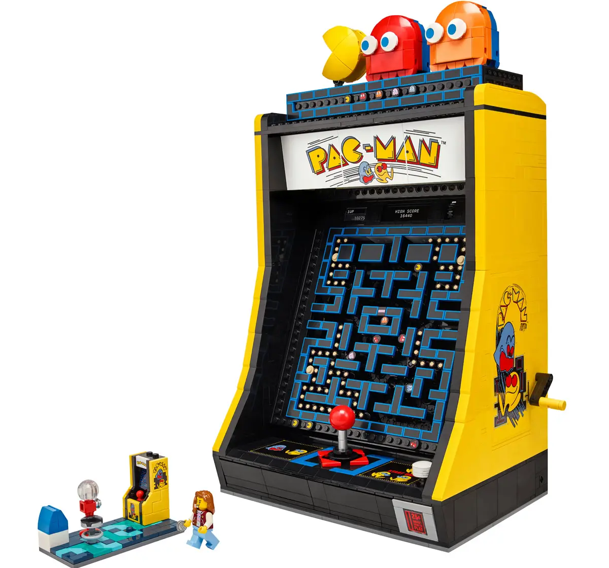 Lego Icons Pac-Man Arcade 10323 Building Kit Multicolour For Kids Ages 18Y+ (2,651 Pieces)