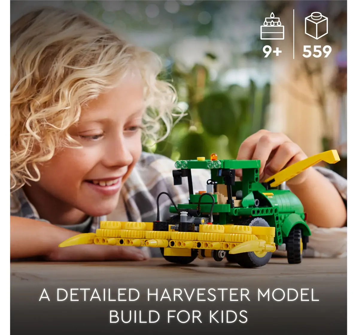 Lego Technic John Deere 9700 Forage Harvester 42168 Multicolour For Kids Ages 9Y+ (559 Pieces) 