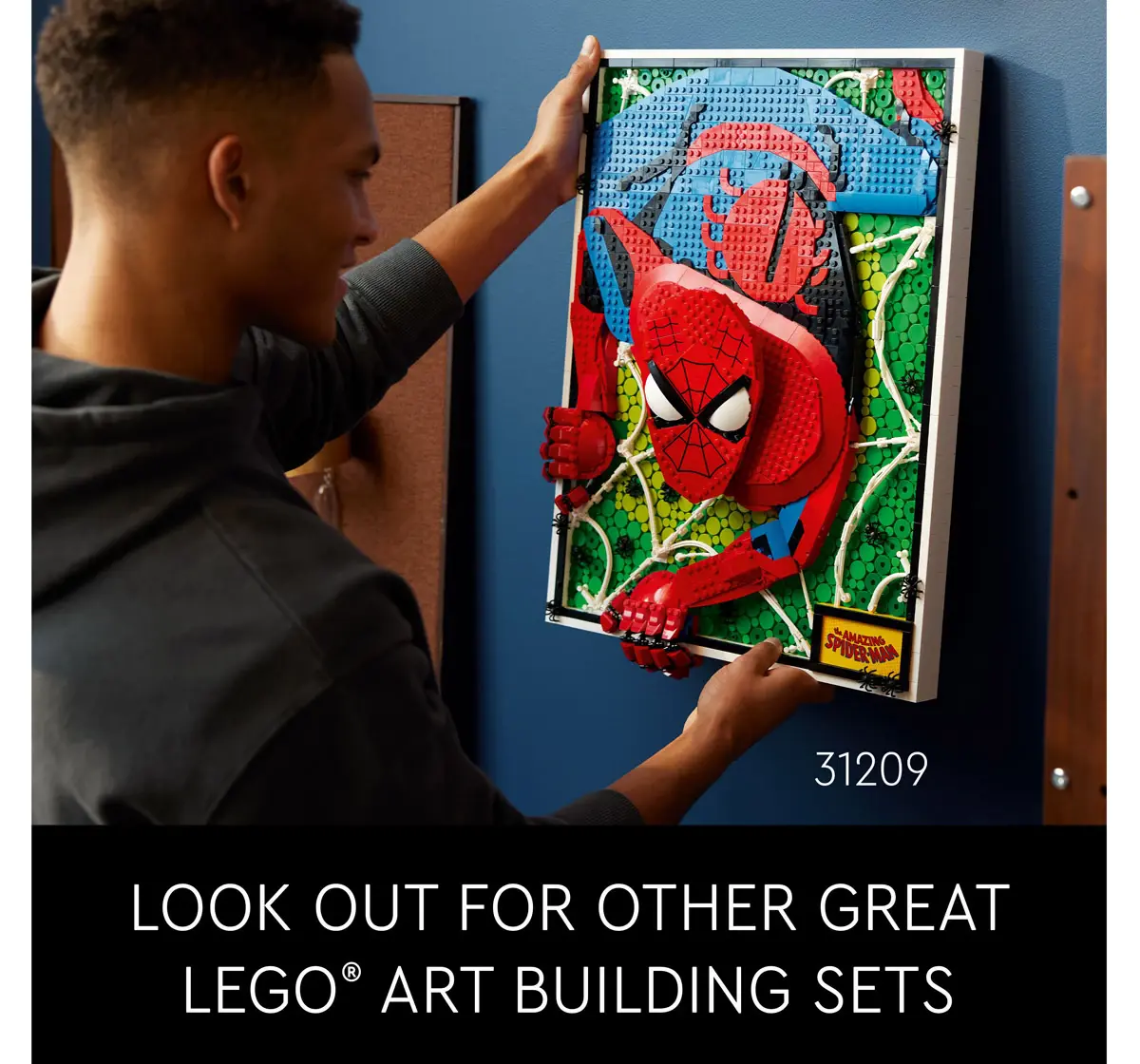 Lego Art Modern Art 31210 Building Kit Multicolour For Kids Ages 18Y+ (805 Pieces)