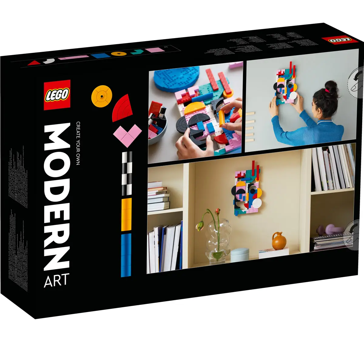 Lego Art Modern Art 31210 Building Kit Multicolour For Kids Ages 18Y+ (805 Pieces)
