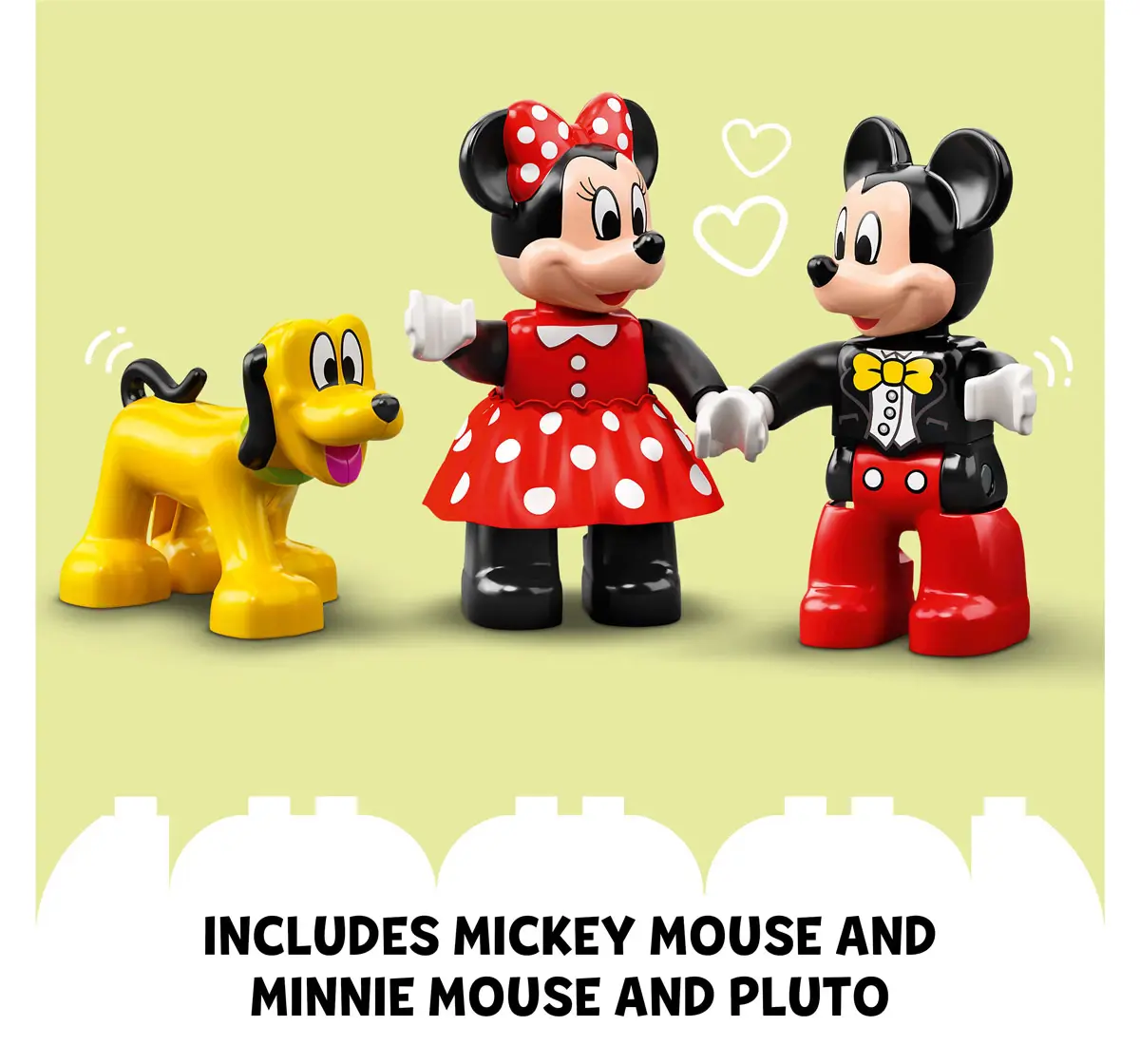Lego Duplo Disney Mickey & Minnie Birthday Train 10941 Building Toy Multicolour For Kids Ages 2Y+ (22 Pieces)