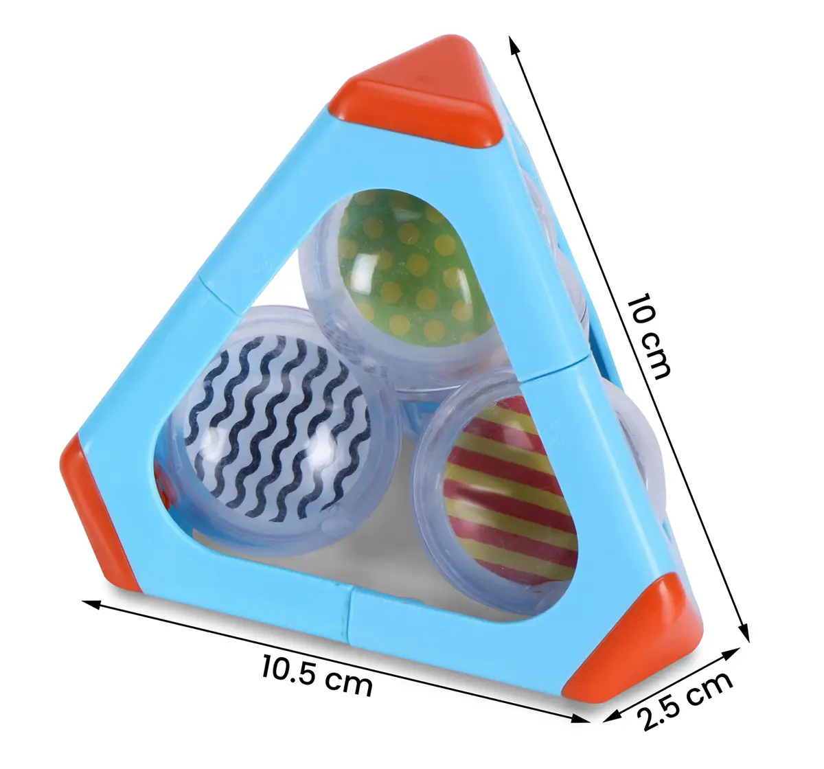 ABC Rattle Pyramid Multicolour, 12M+