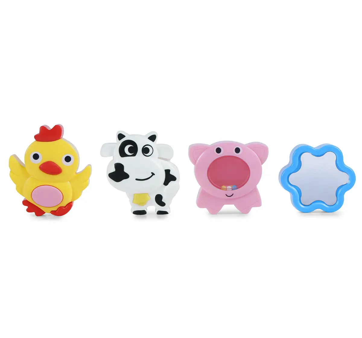 ABC Farm Puzzle With Rattles Multicolour, 12M+