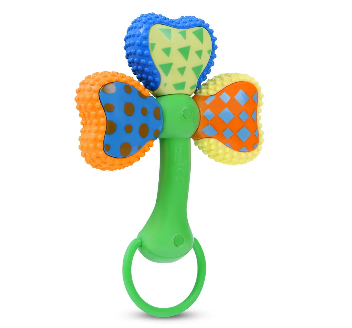 ABC Twist & Rattle Teether Multicolour, 3M+