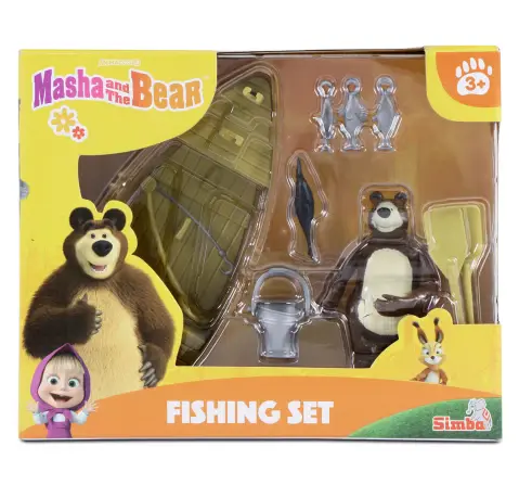 Masha And The Bear Simba Masha Playset Boat Multicolour, 3Y+