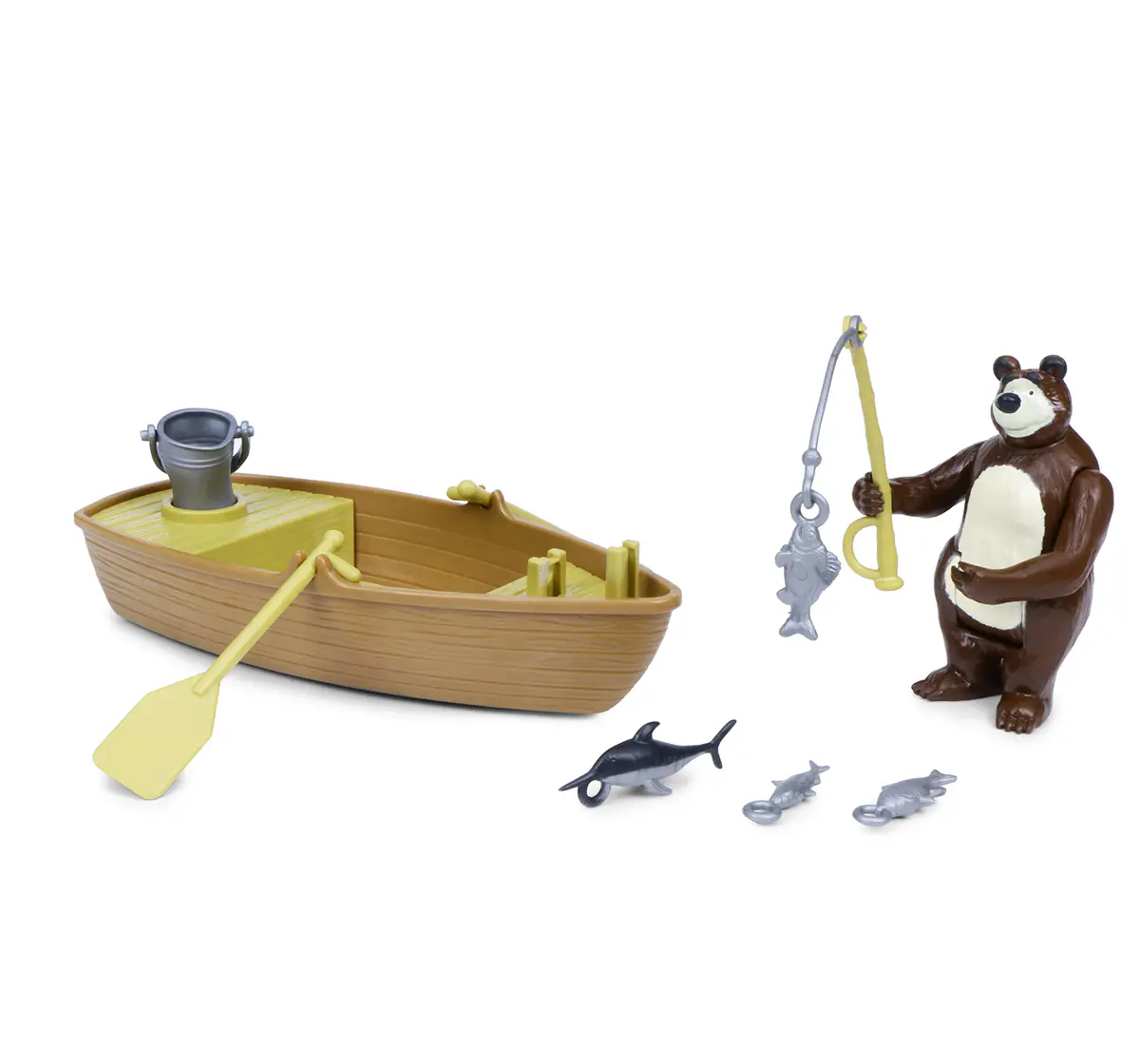 Masha And The Bear Simba Masha Playset Boat Multicolour, 3Y+