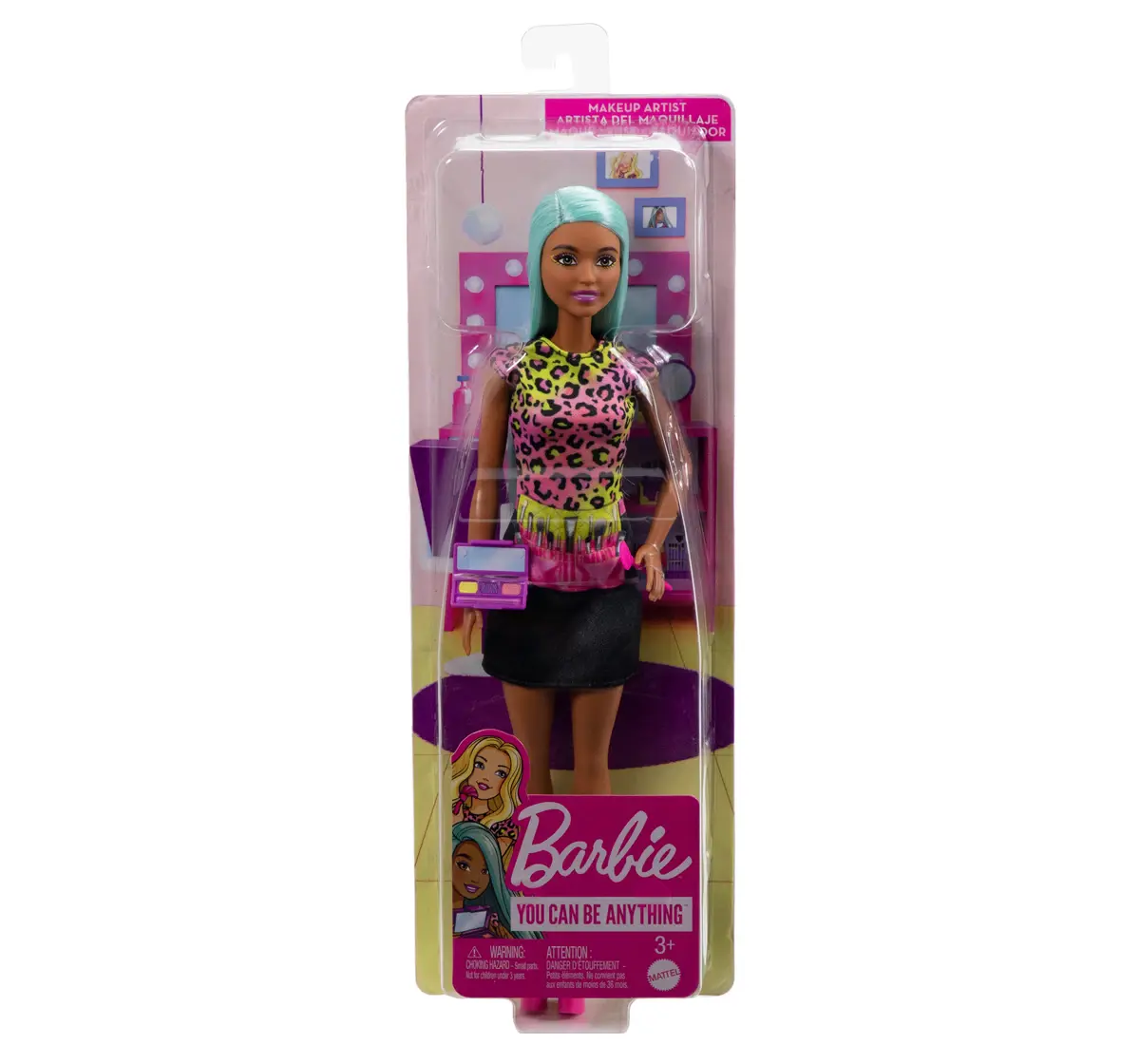 Barbie Makeup Artist Doll Girls 3Y+ Multcolour