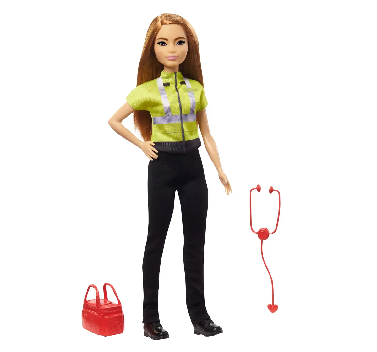 Barbie Career Paramedic Doll Multicolour For Girls Ages 3Y+