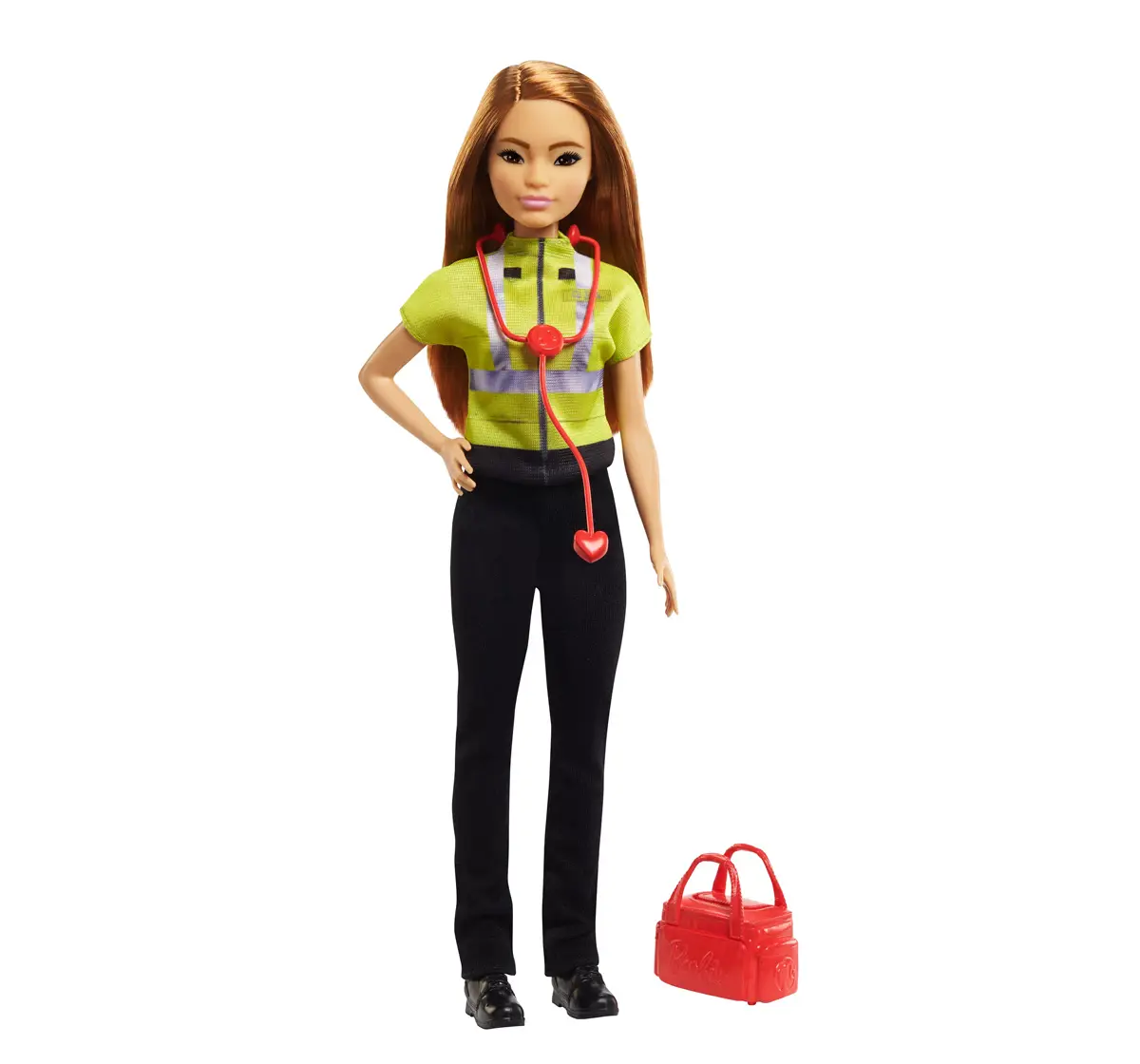 Barbie Career Paramedic Doll Multicolour For Girls Ages 3Y+