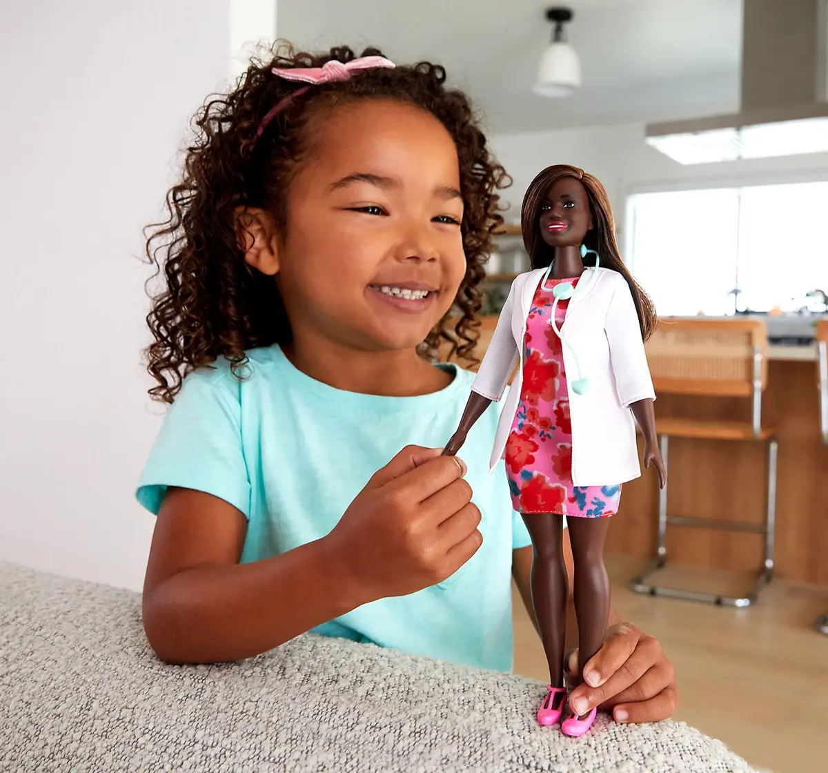 Barbie Doctor Doll Multicolour For Girls Ages 3Y+