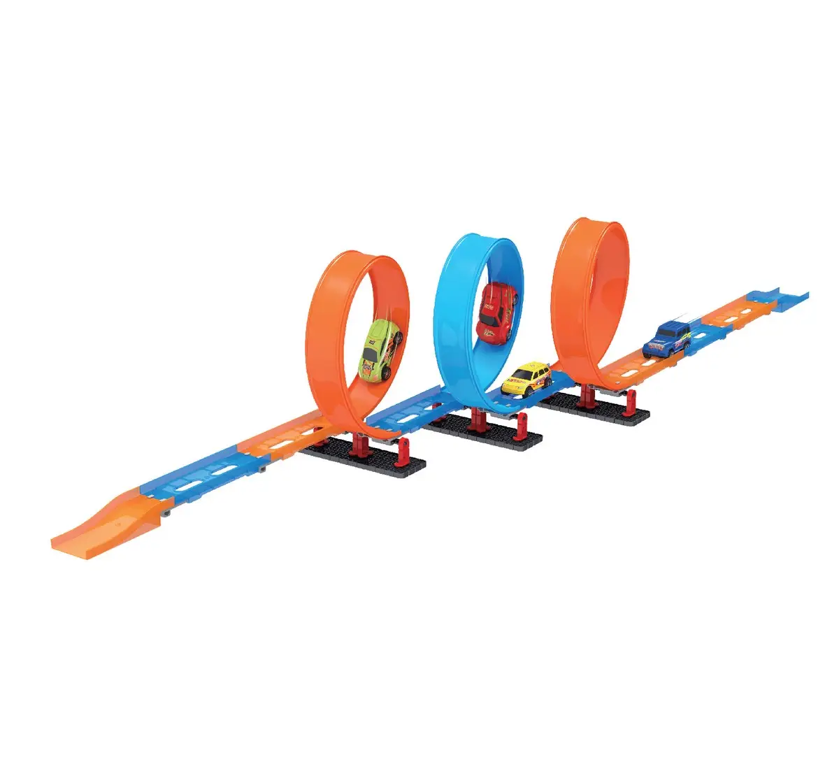 Playzu Pull Back Track Set Assorted, 6Y+