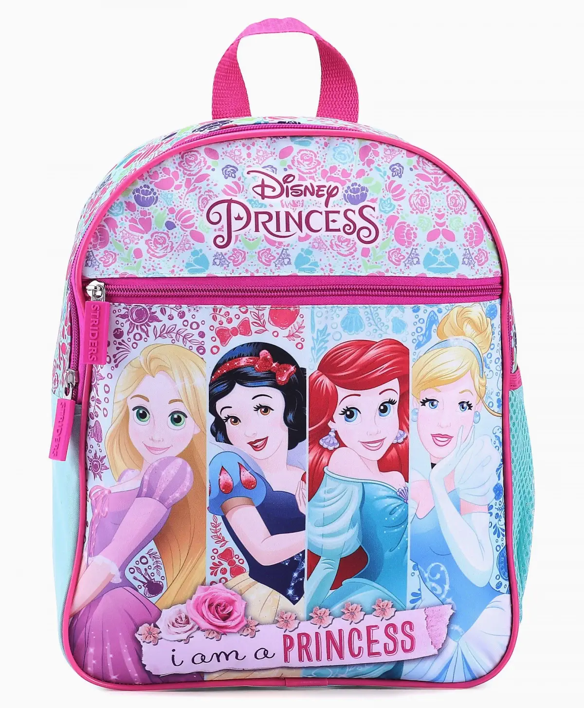 Striders 13 inches Princess School Bag Royal Elegance in Every Step for Little Royalty Multicolor For Kids Ages 2Y+