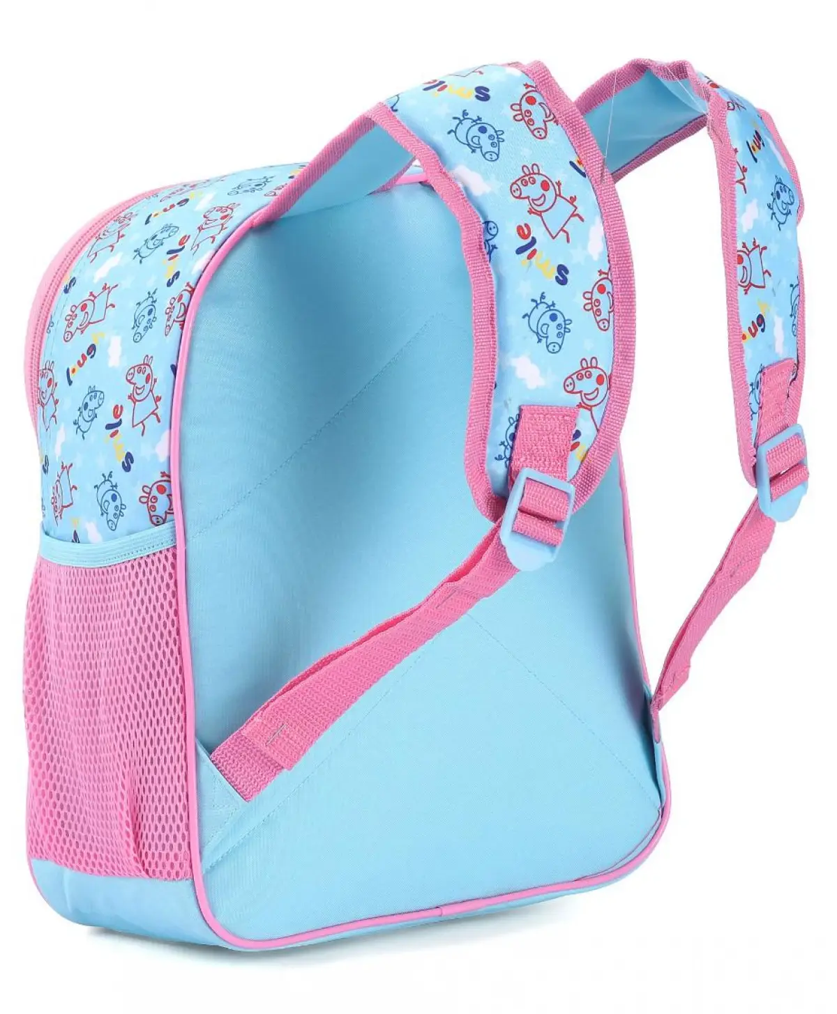 Striders 13 inches Peppa Pig-Inspired School Bag for Little Explorers Multicolor For Kids Ages 2Y+