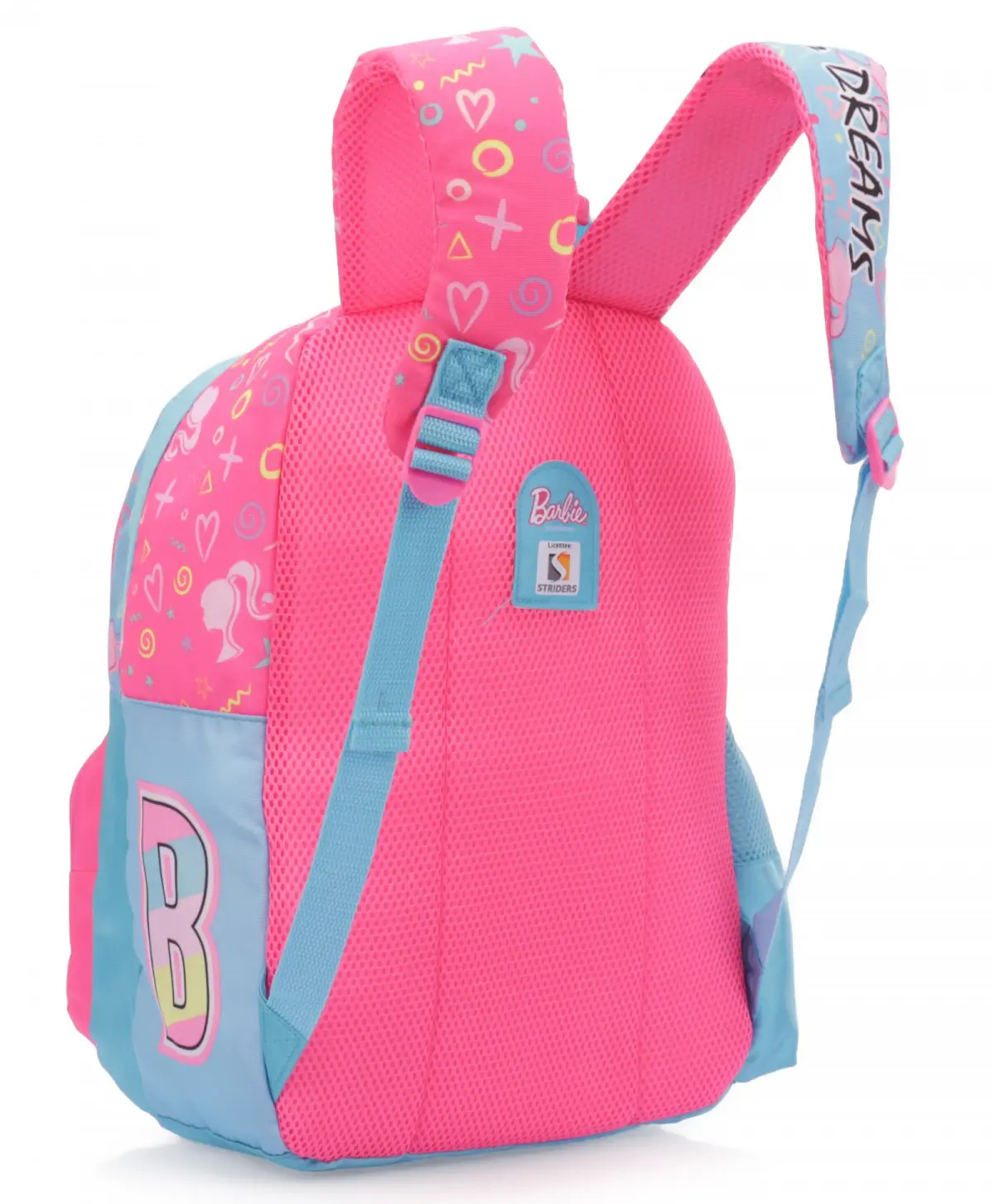 Striders 14 inches Princess School Bag Dreams in Style for Little Fashionistas Multicolour, 3Y+