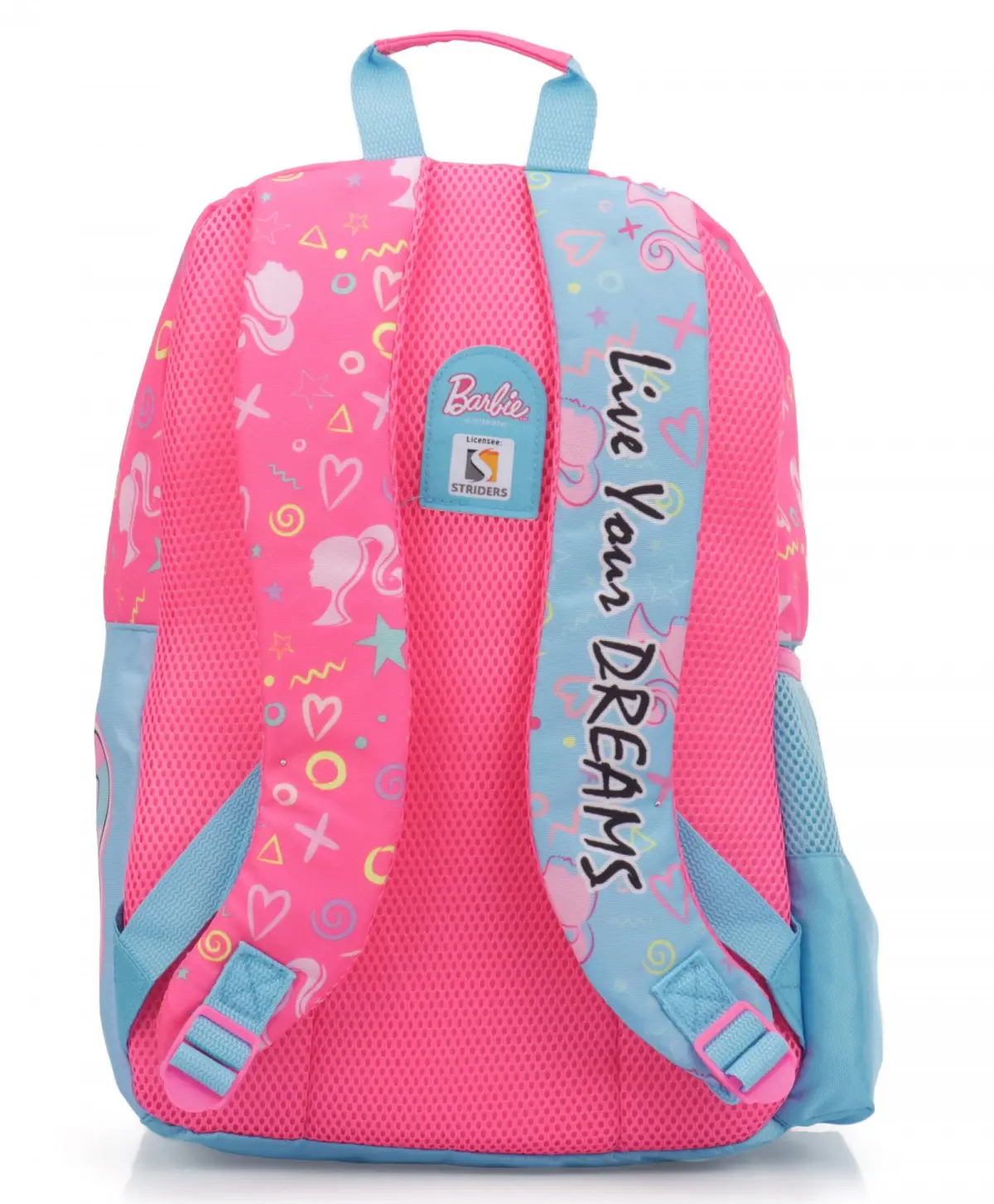 Striders 14 inches Princess School Bag Dreams in Style for Little Fashionistas Multicolour, 3Y+