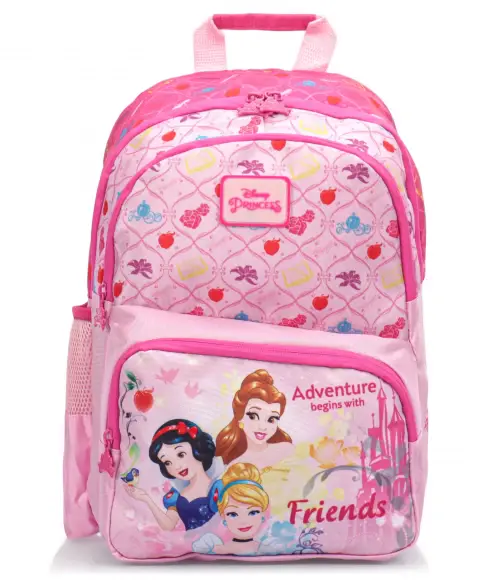 Striders 14 inches Princess School Bag Royal Elegance in Every Step for Little Royalty Multicolour, 3Y+