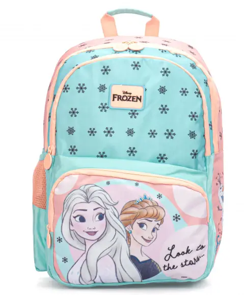 Striders 16 inches Frozen-Inspired School Bag for Winter Wonderland Adventures Multicolour, 6Y+